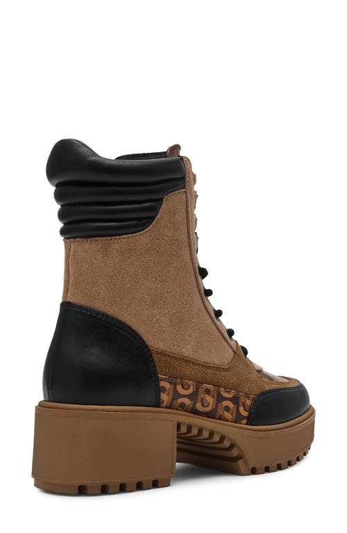 Steve Madden Lug Sole Hiking Boot In Multi