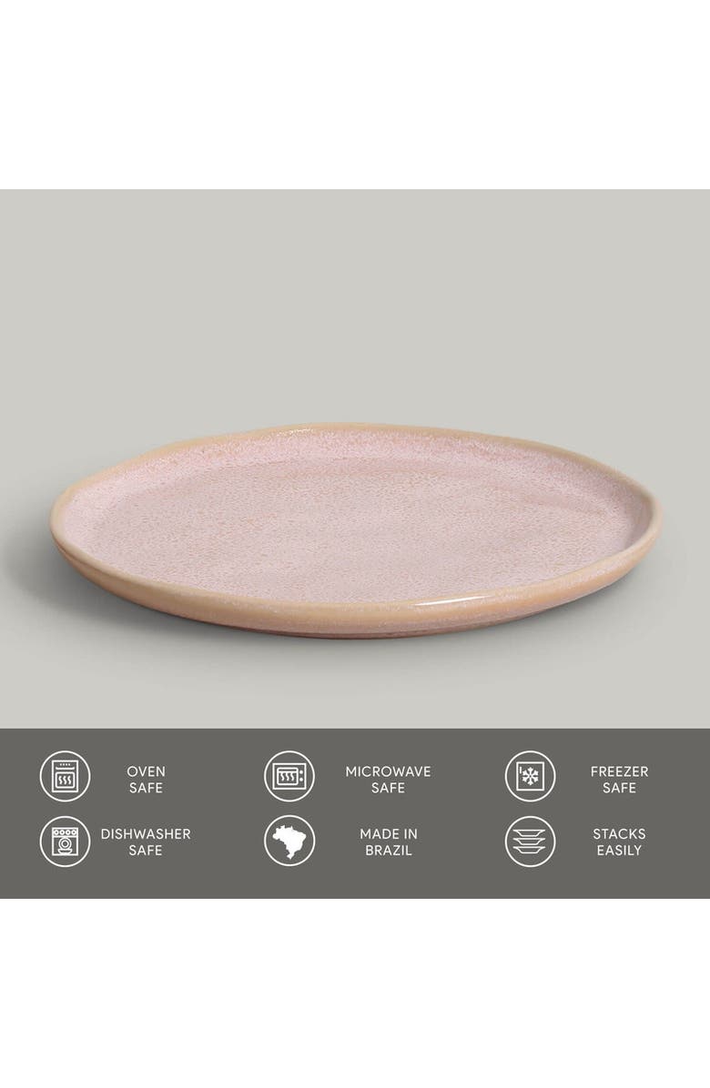 Porto Brasil Dessert Plate Set of 6, Alternate, color, Litchi