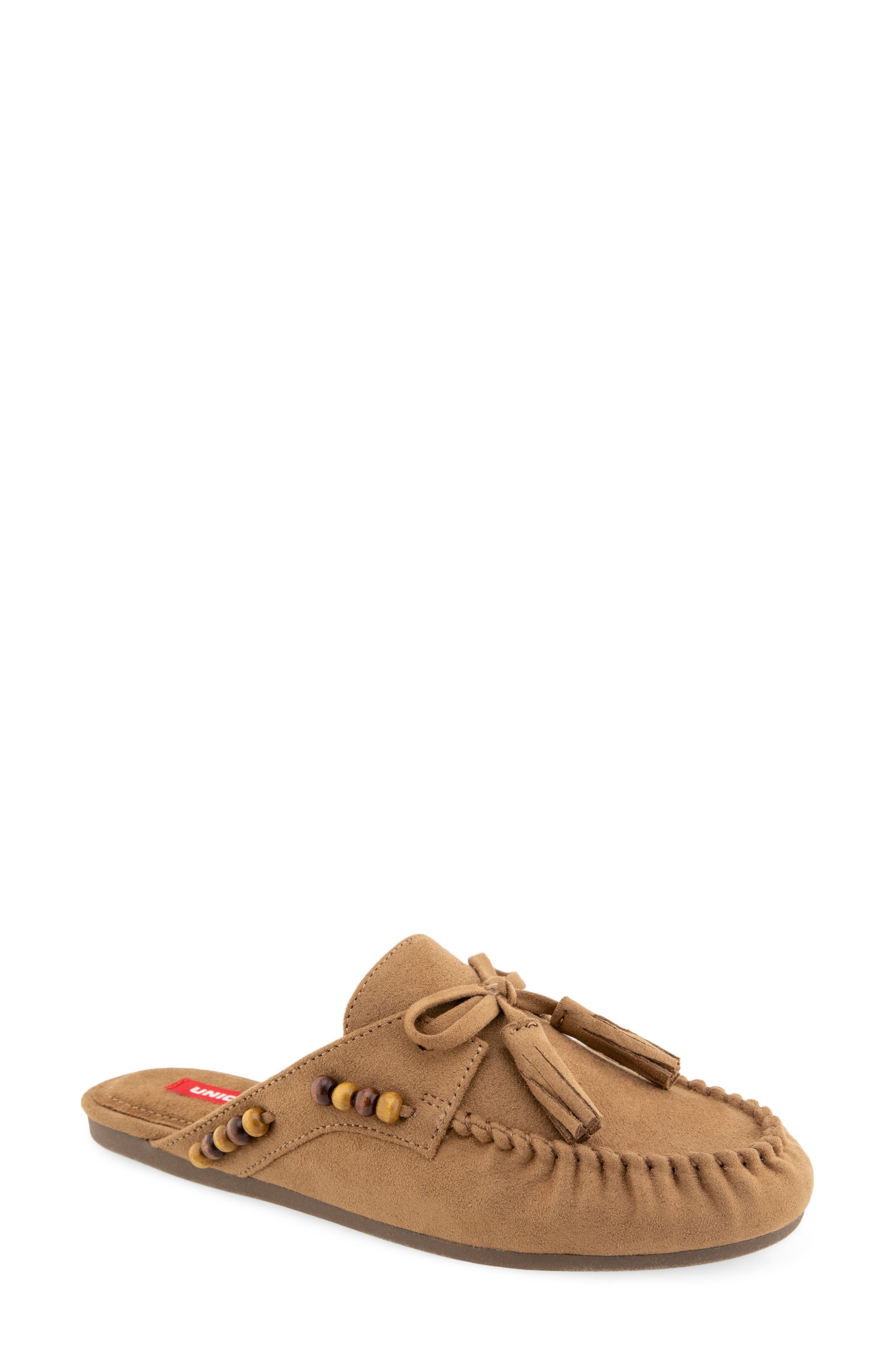 Tacoma Faux Suede Tassel Mule