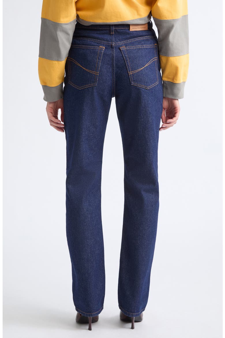 High Waist Slim Leg Jeans, Alternate, color, DENIM CLASSIC WASH
