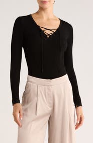 JASON WU Crisscross Tie Sweater