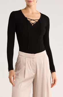 JASON WU Crisscross Tie Sweater