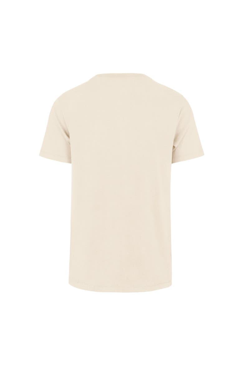 Men's '47  Cream Boston Bruins Poke Check Franklin T-Shirt, Alternate, color, Cream