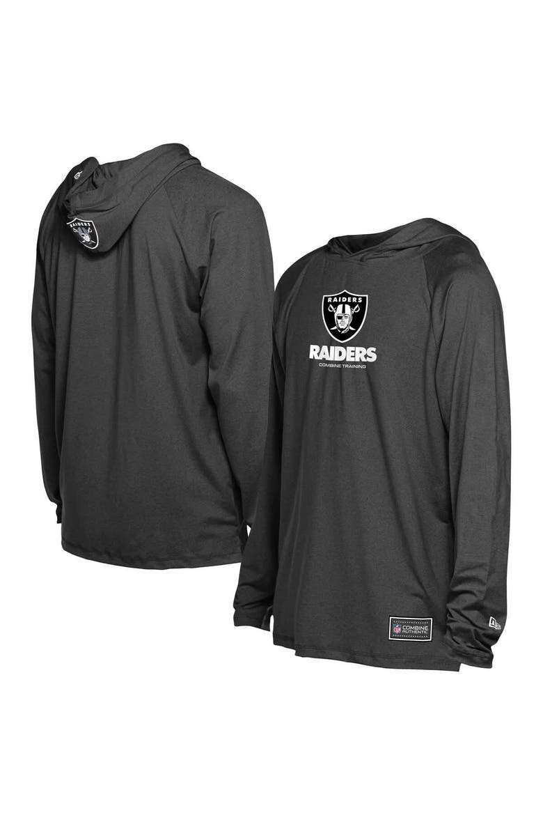 Men's New Era  Black Las Vegas Raiders Functional Fandom Hoodie, Main, color, Black