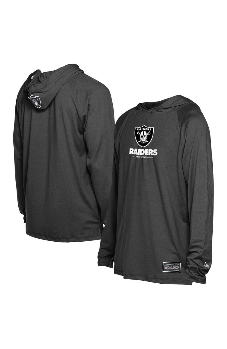 New Era Men's New Era Black Las Vegas Raiders Functional Fandom Hoodie, Main, color, Black