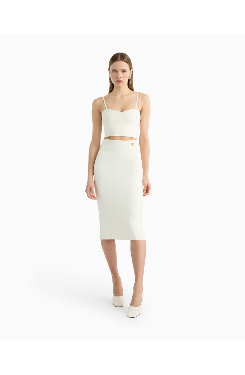 Dodiee Jeni Skirt, Alternate, color, Cream
