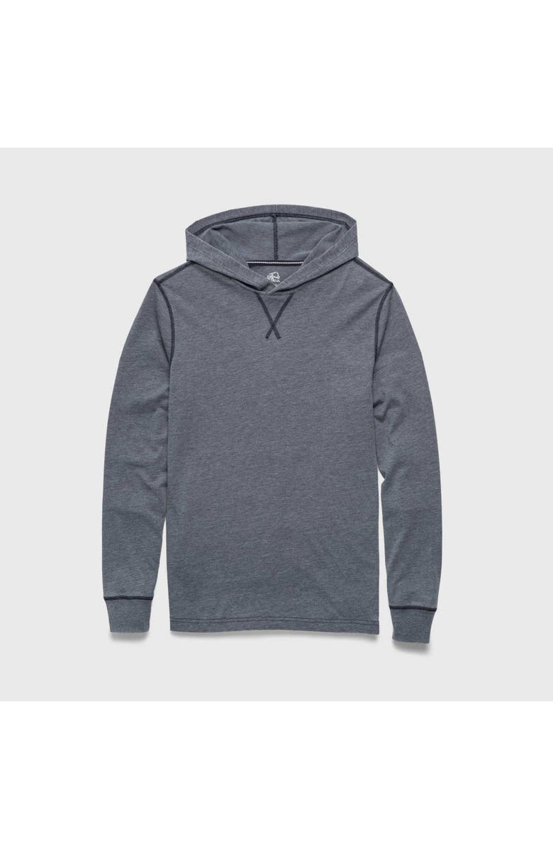 Surfside Supply Co. Harry Burnout Hooded Tee, Main, color, Navy Blazer