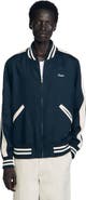 SANDRO College-style varsity jacket
