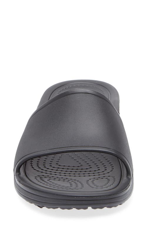 Crocs Kadee Slide Sandal In Black