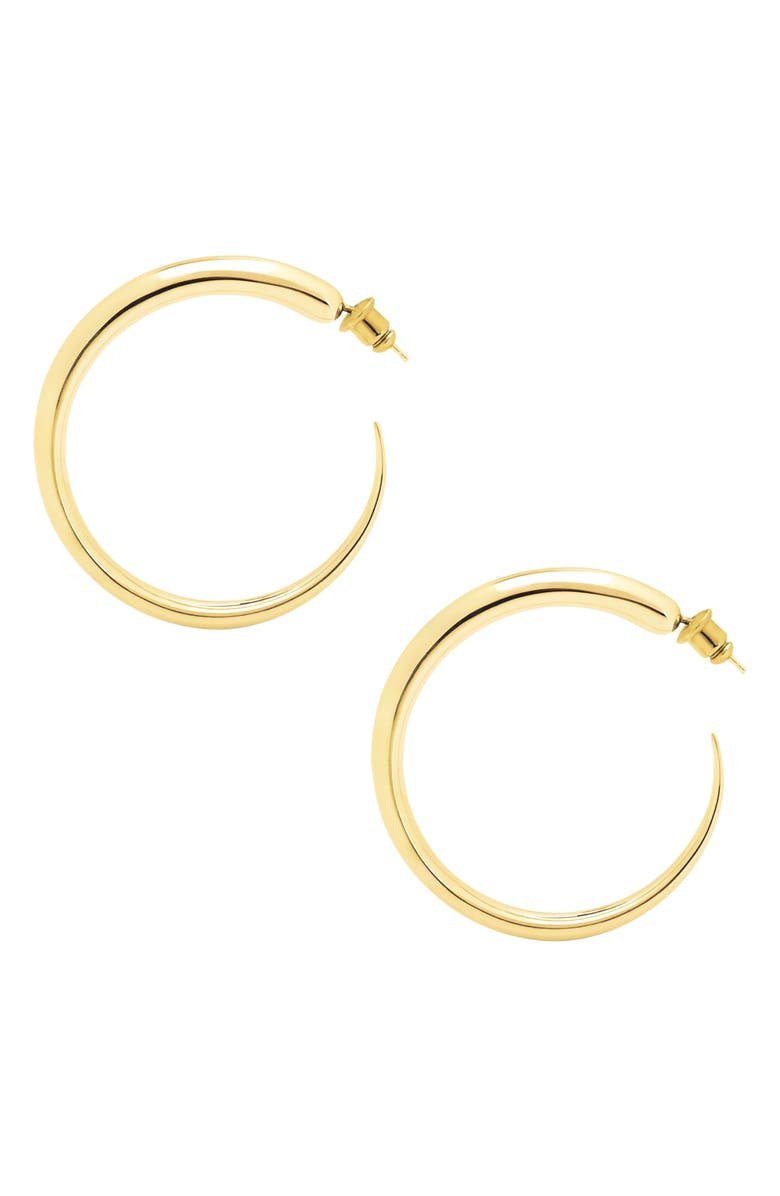 Khiry Khartoum Tapered Hoop Earrings, Main, color, 