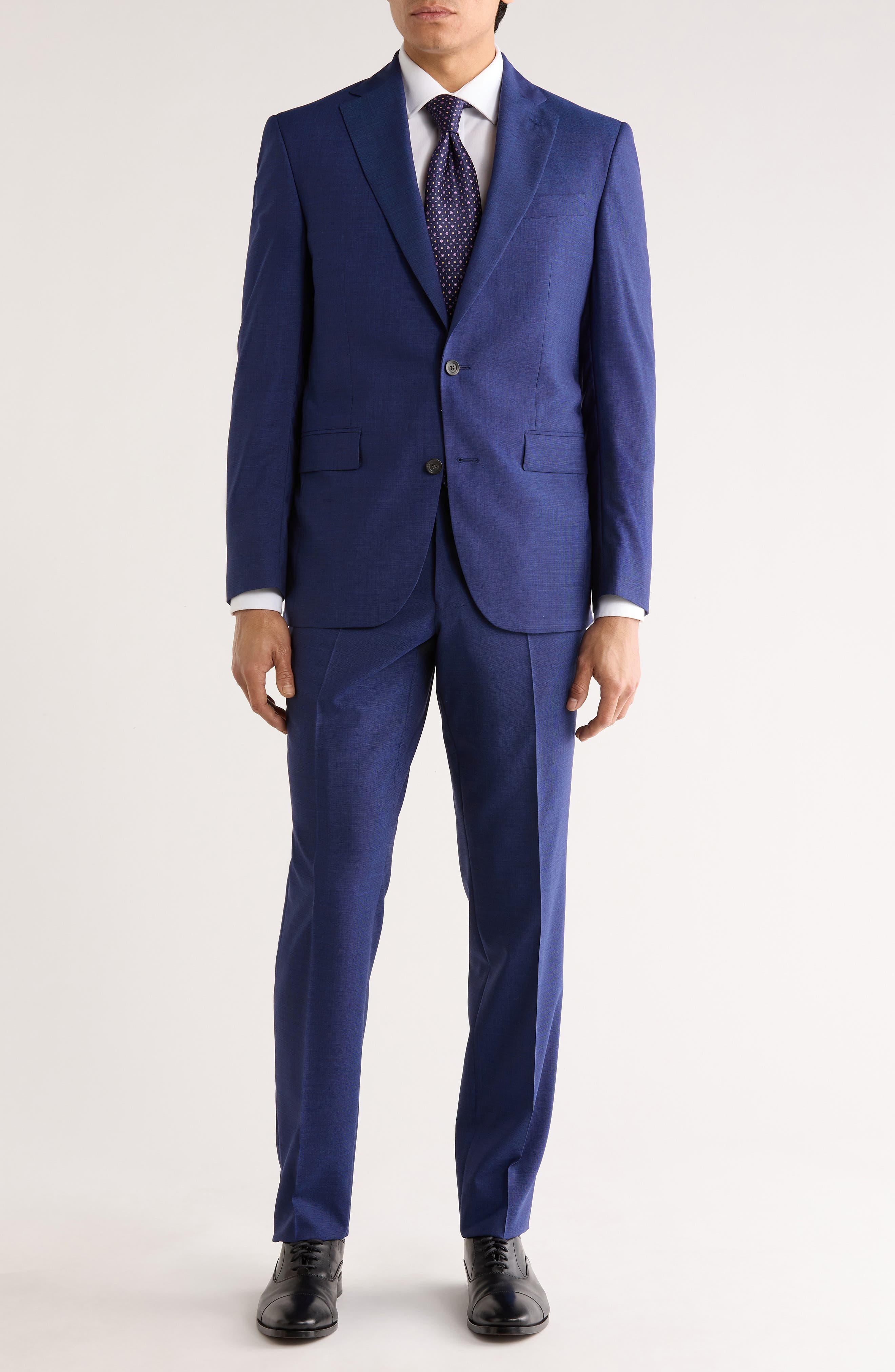 J|V by Jack Victor Expo Solid Wool Suit