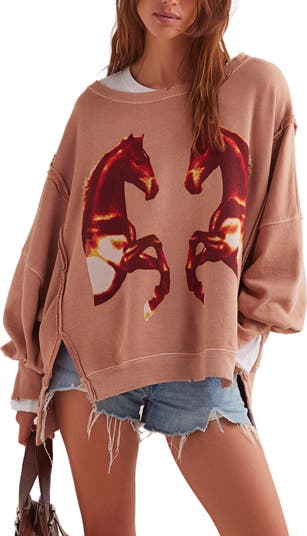 Camden Oversize Graphic Sweatshirt