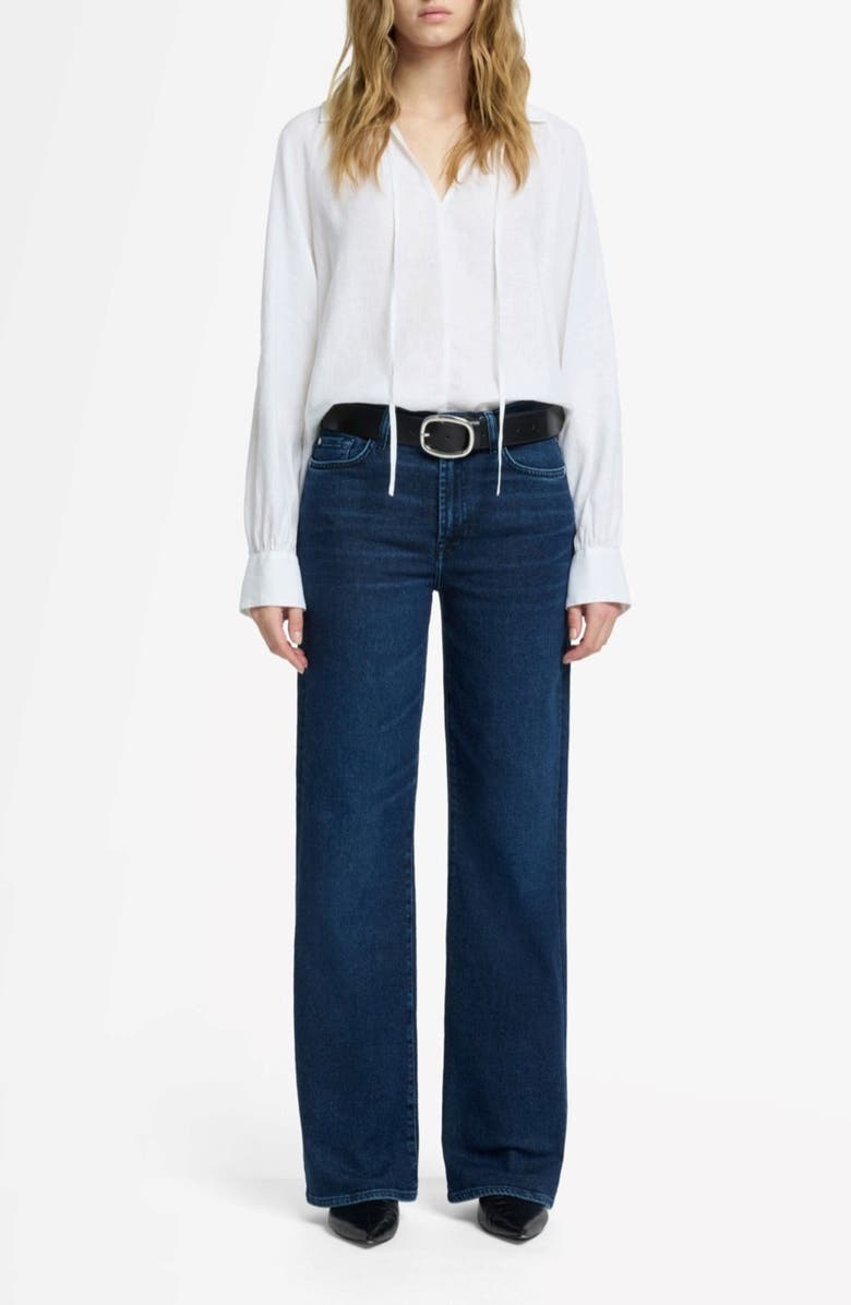 7 For All Mankind Alexa High Waist Straight Leg Jeans, Alternate, color, Paradise Cove