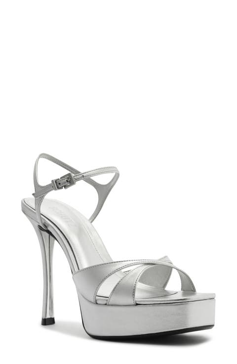 Maxine Ankle Strap Platform Sandal (Women)