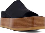 SHUSHOP Karlie Platform Slide Sandal