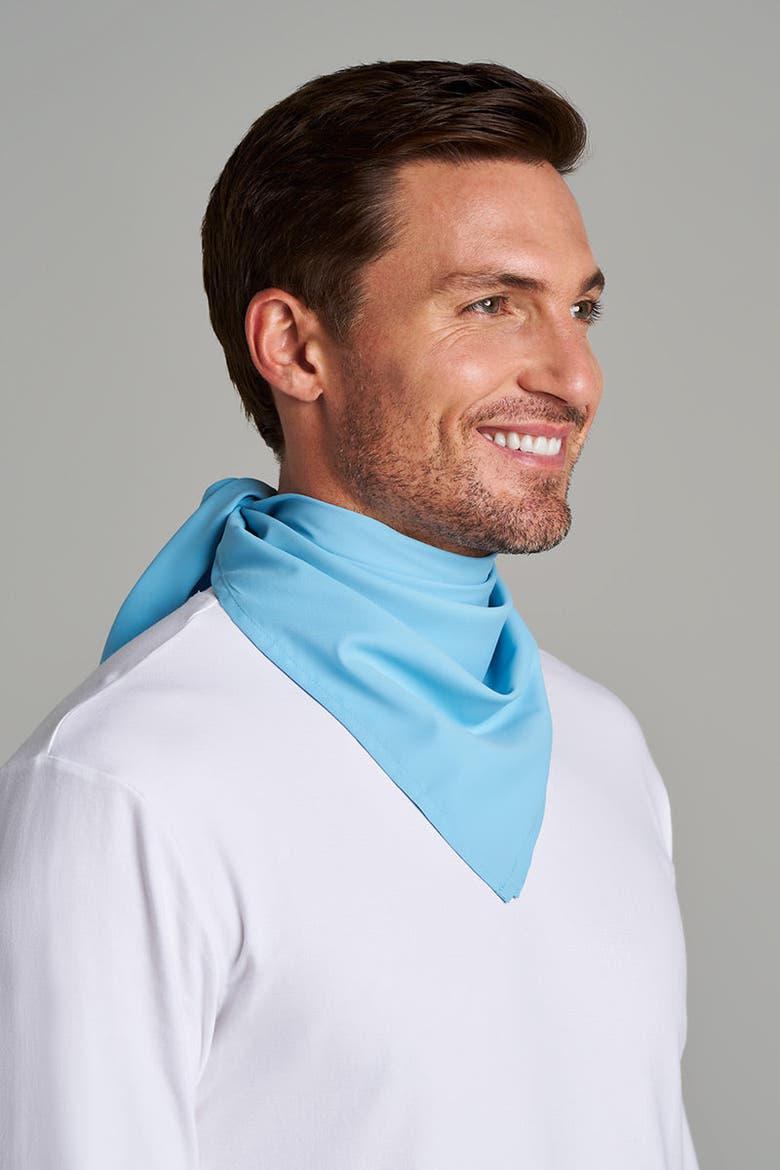 Grassi Lightweight Sun Bandana, UPF 50+ Sun Protection, Alternate, color, Arctic Blue