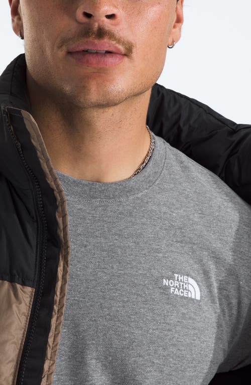 The North Face Evolutions Long Sleeve T-shirt In Gray