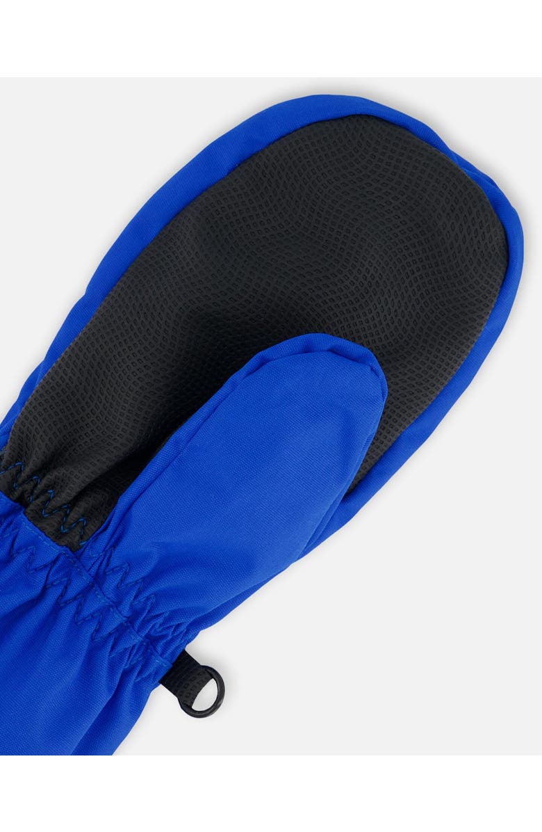 Deux par Deux Boy's Solid Mittens Royal Blue, Alternate, color, 