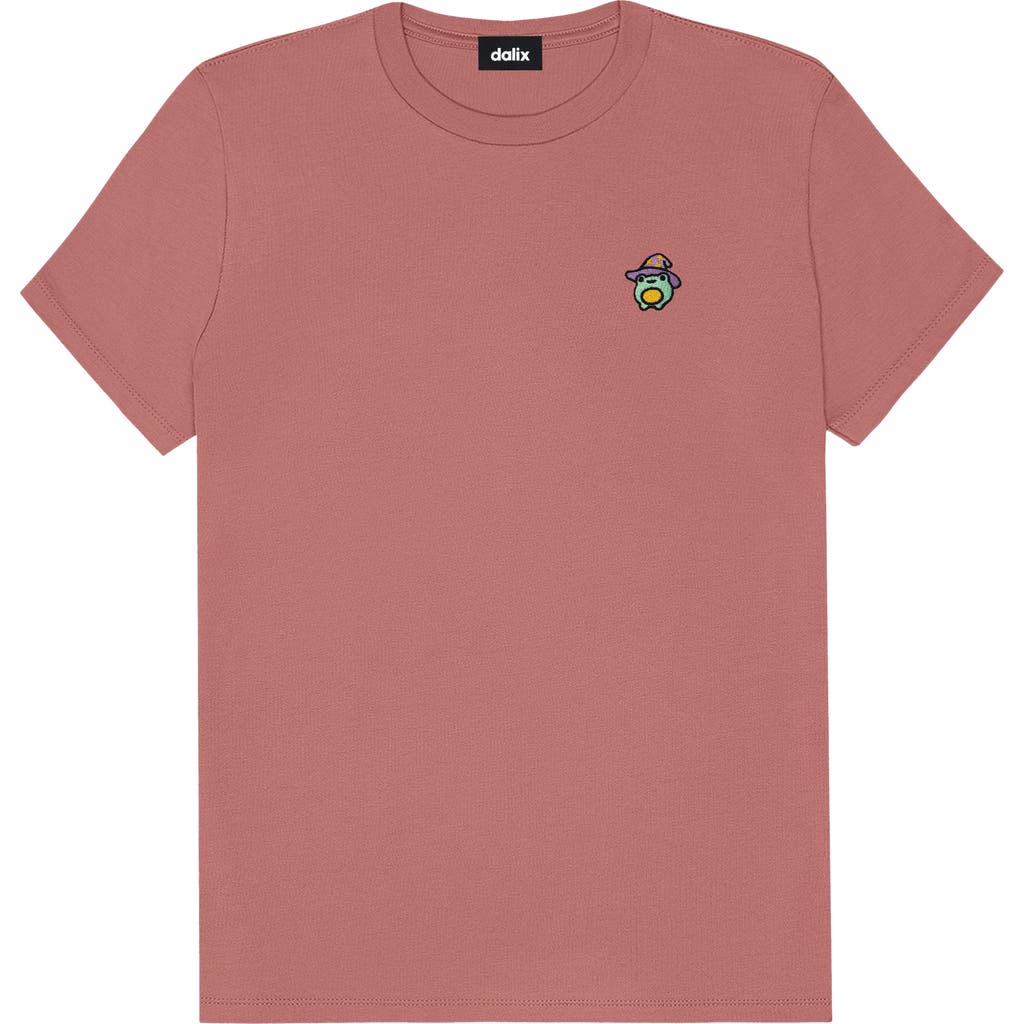 Dalix Sorcerer Frog Tee In Mauve