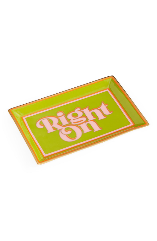 Jonathan Adler Right On Rectangletray In Multi