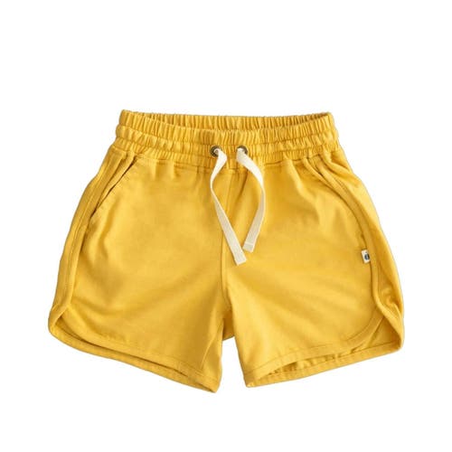 Jackalo Kids’ Ollie Organic Cotton Jersey Shorts in Ochre  product