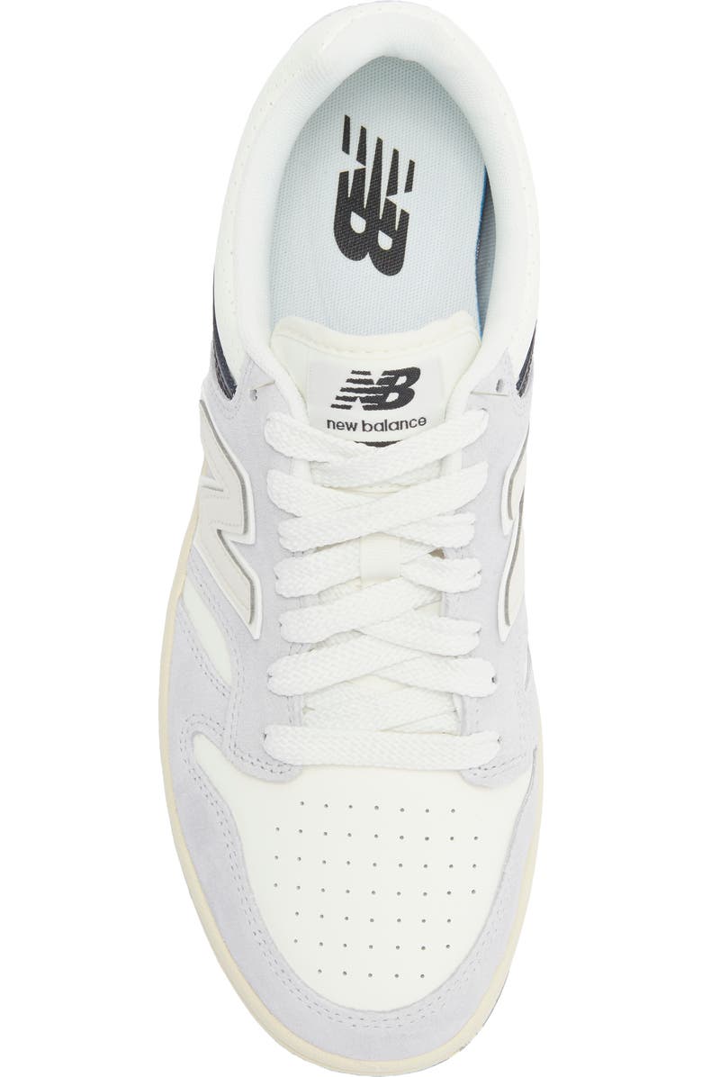 New Balance 480 Basketball Sneaker, Alternate, color, Grey/ Sea Salt