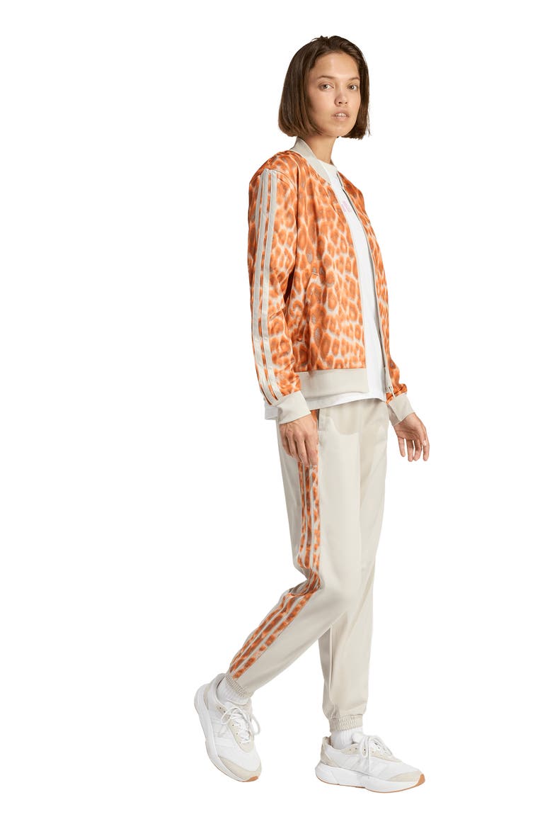 3-Stripes Tricot Pants, Alternate, color, WONDER ALUMINA/ MULTICOLOR/