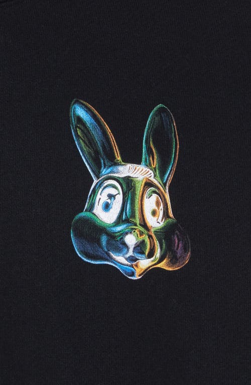 Ps By Paul Smith Ps Paul Smith Bunny Hoodie In Black