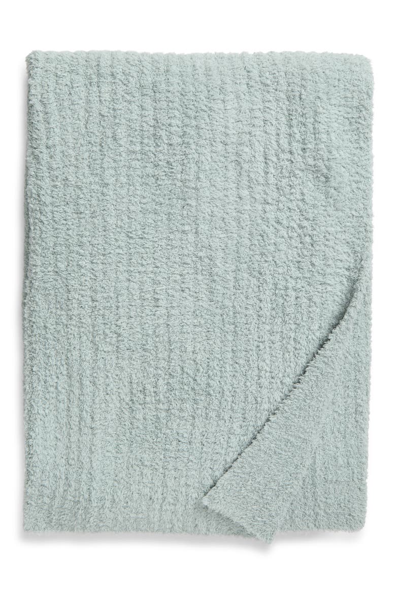 CozyChic™ Rib Throw Blanket, Main, color, SEAFOAM GREEN