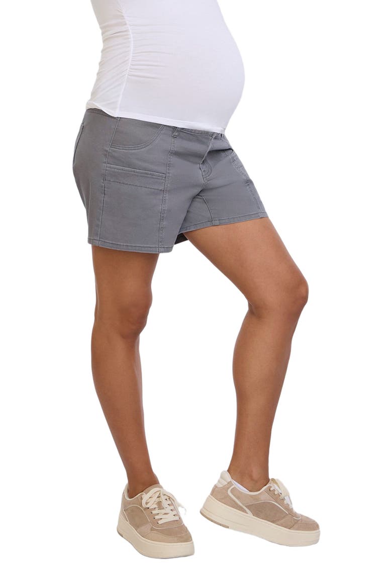 Under the Belly Utility Maternity Short, Alternate, color, Quiet Shade