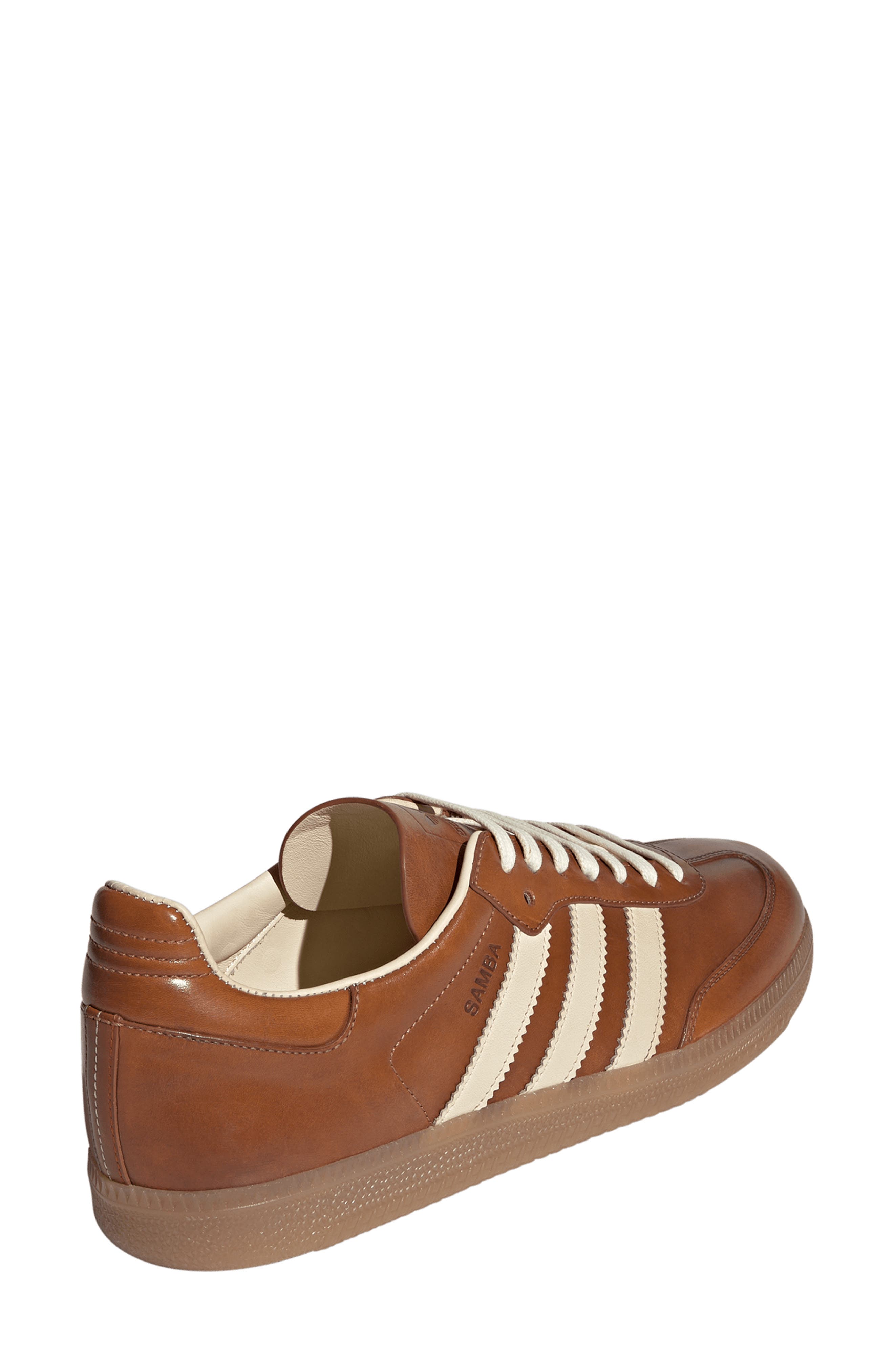 Samba OG Sneaker, Alternate, color, WONDER WHITE/ GUM 3