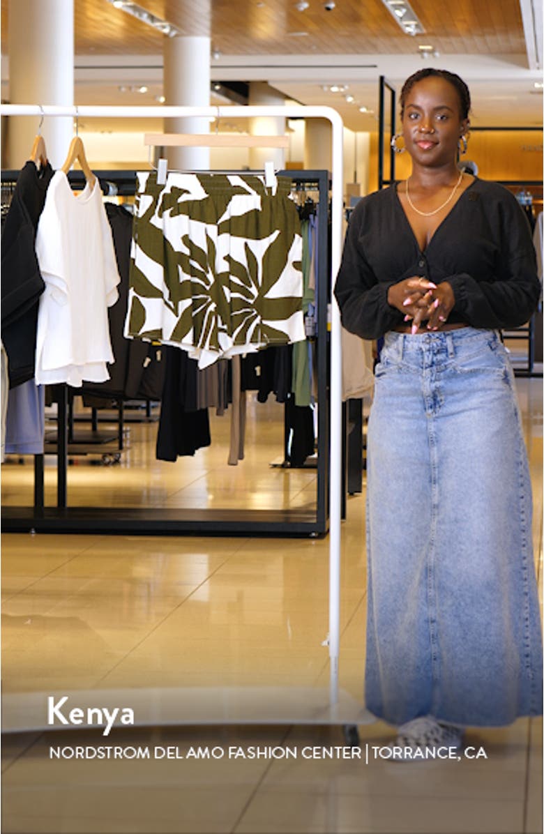 Henri High Waist Shorts, sales video thumbnail