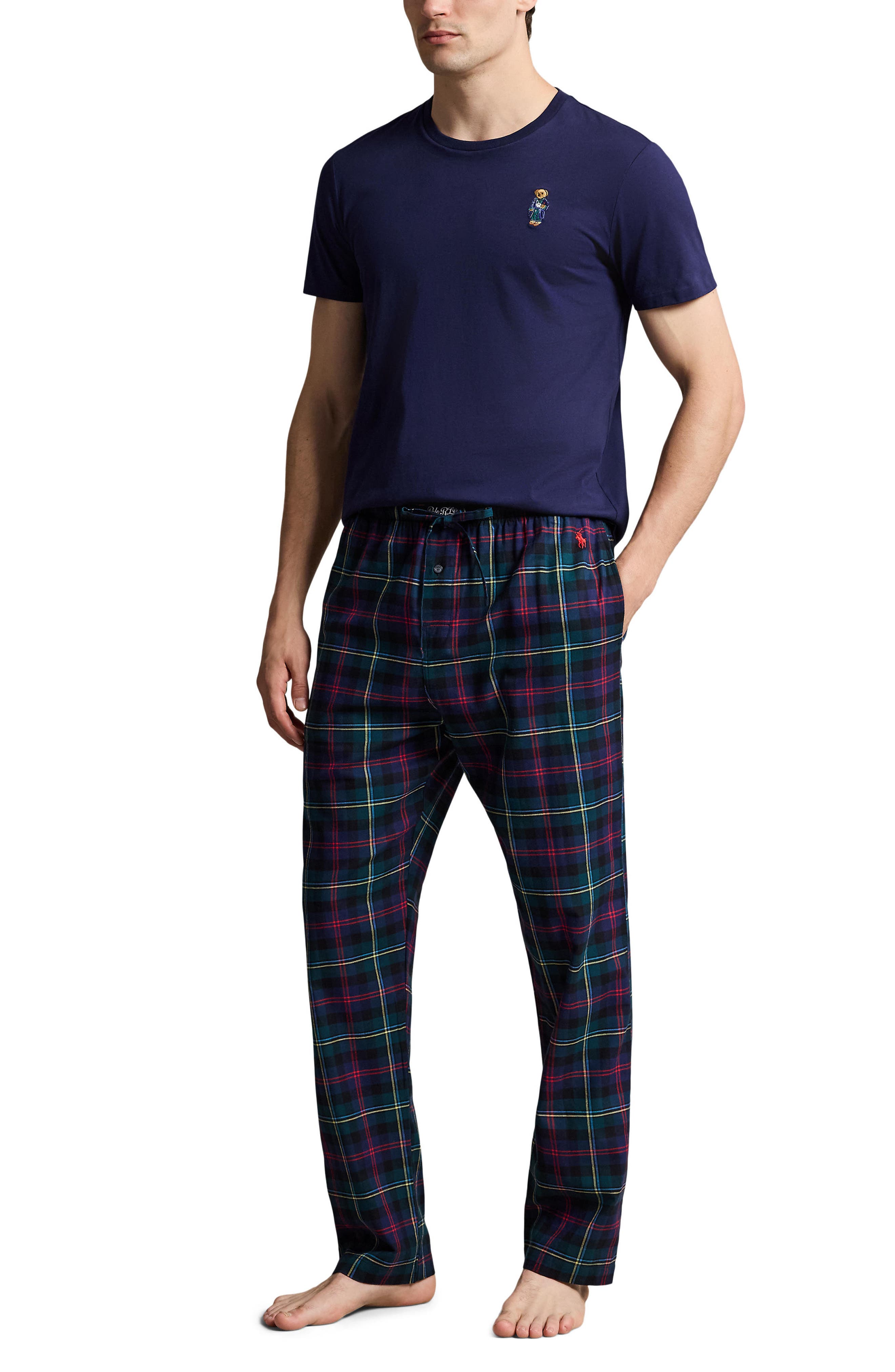 selected MALCOLM MODERN TARTAN RED