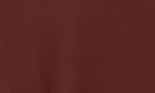 Nordstrom Rack V-neck Midi Shift Dress In Brown Raisin