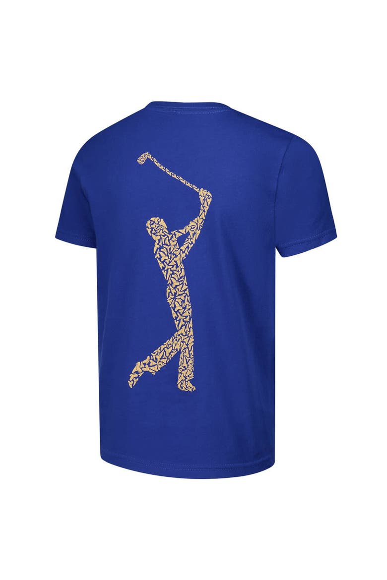 Youth Flomotion Royal THE PLAYERS Toothy Goldman T-Shirt, Alternate, color, Royal