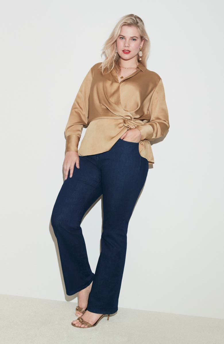 NYDJ Barbara Stretch Bootcut Jeans, Alternate, color,