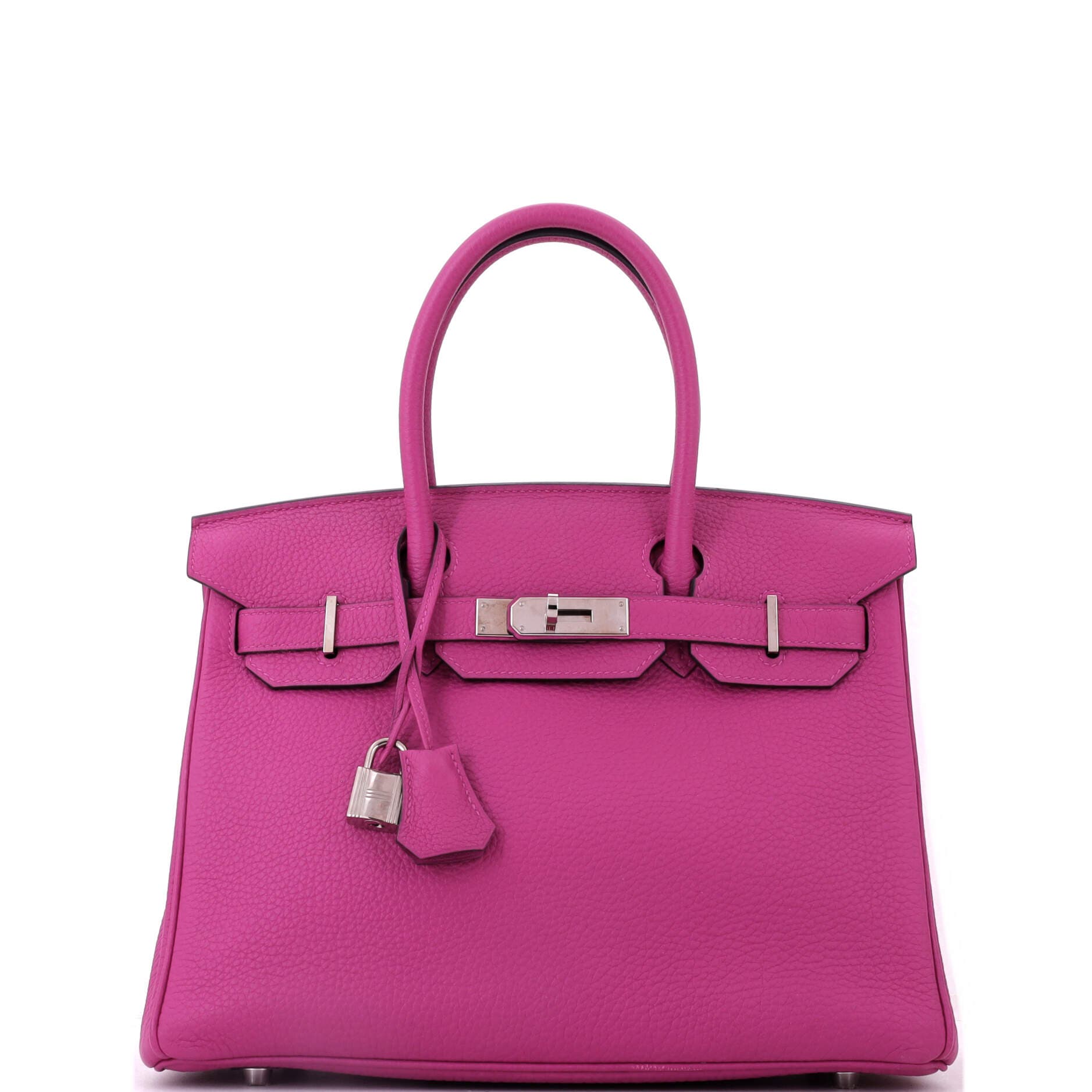 Birkin Handbag Pink Togo with Palladium Hardware 30, Main, color, Pink