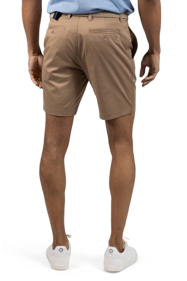 Stretch Cotton Performance Shorts, Alternate, color, KHAKI