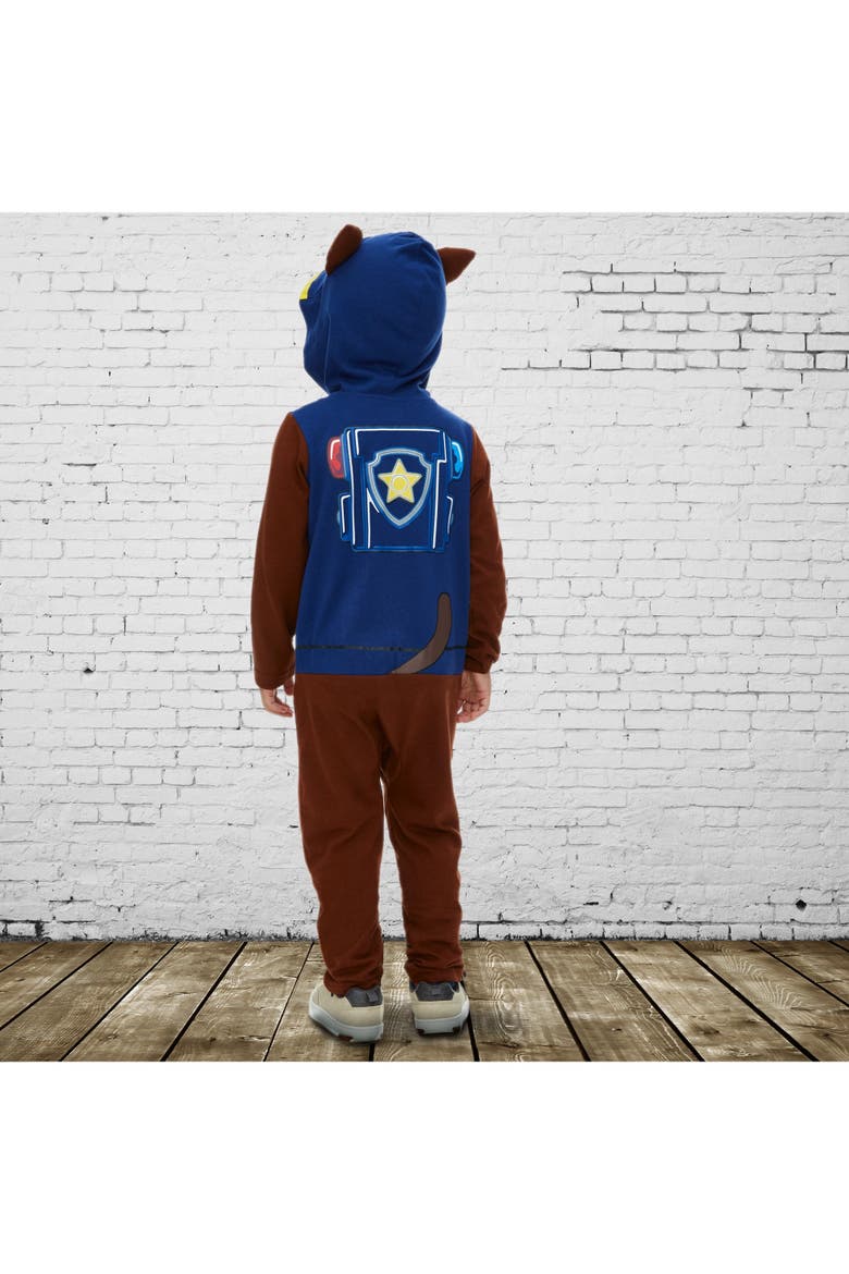 Paw Patrol One Piece Coverall, Alternate, color, Blue Brown Chase