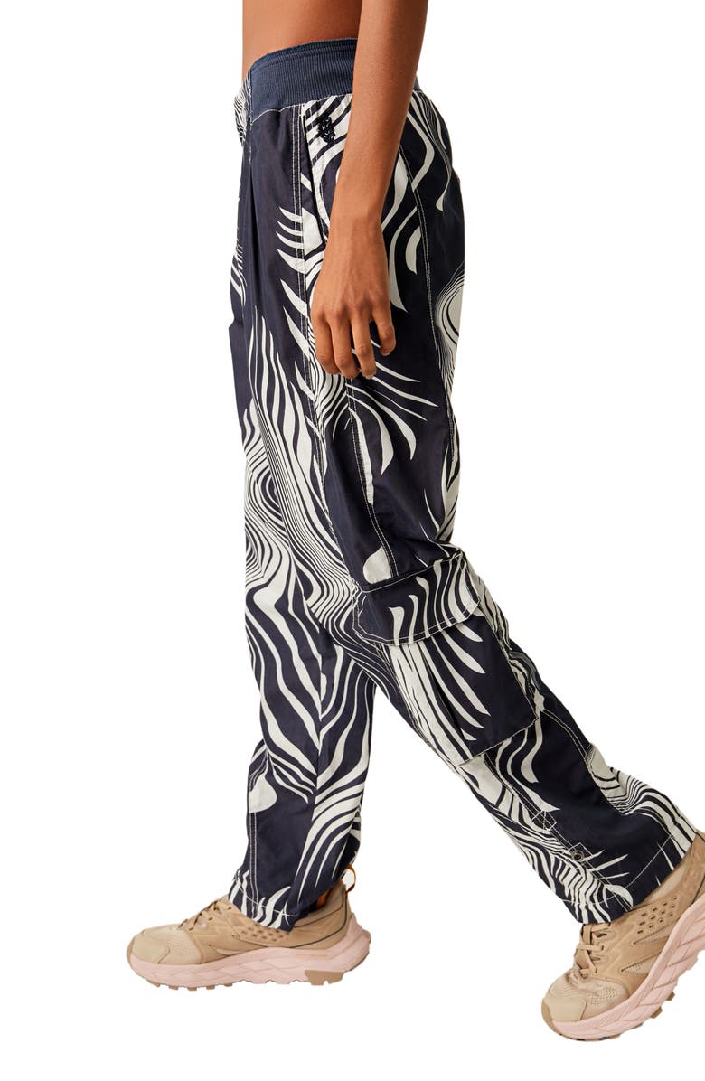 Free People FP Movement Mesmerize Me Print Cargo Pants, Alternate, color,