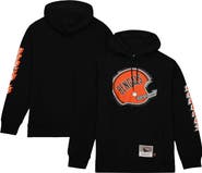 Mitchell & Ness Men's Mitchell & Ness Black Cincinnati Bengals Gridiron Classics Big Face 7.0 Pullover Hoodie
