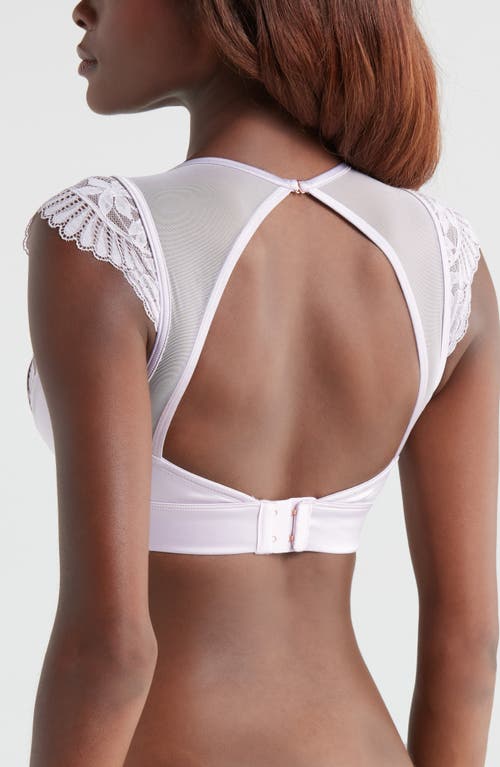 Hunkemoller Hunkemöller Almendra Longline Bralette In Iris
