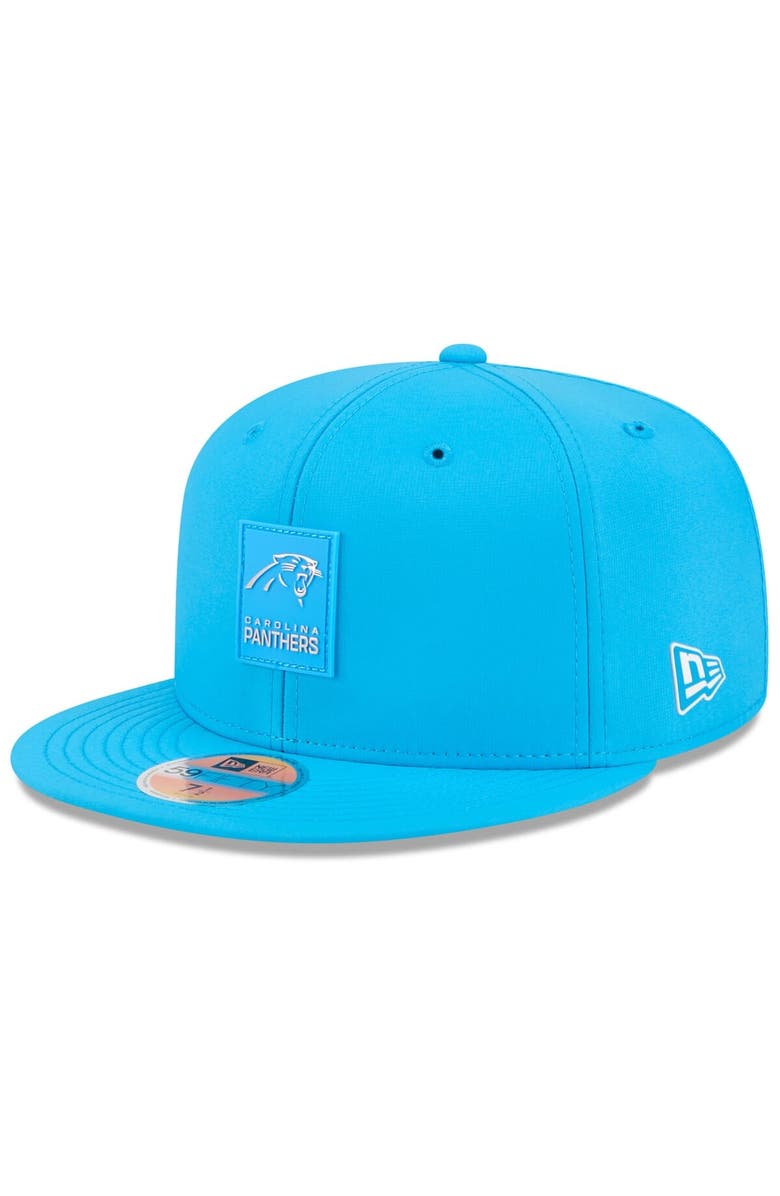 New Era Men's New Era Blue Carolina Panthers 2025 Sideline  59FIFTY Fitted Hat, Main, color, Blue