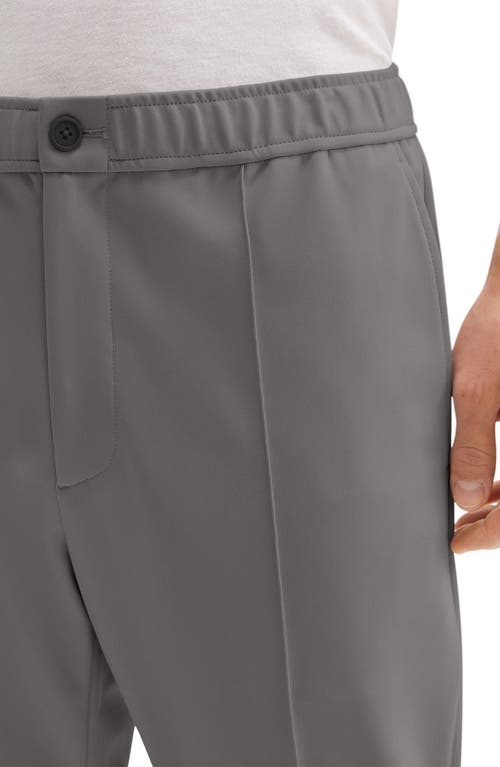Theory Curtis Draw Pant In Precision Ponte In Gray