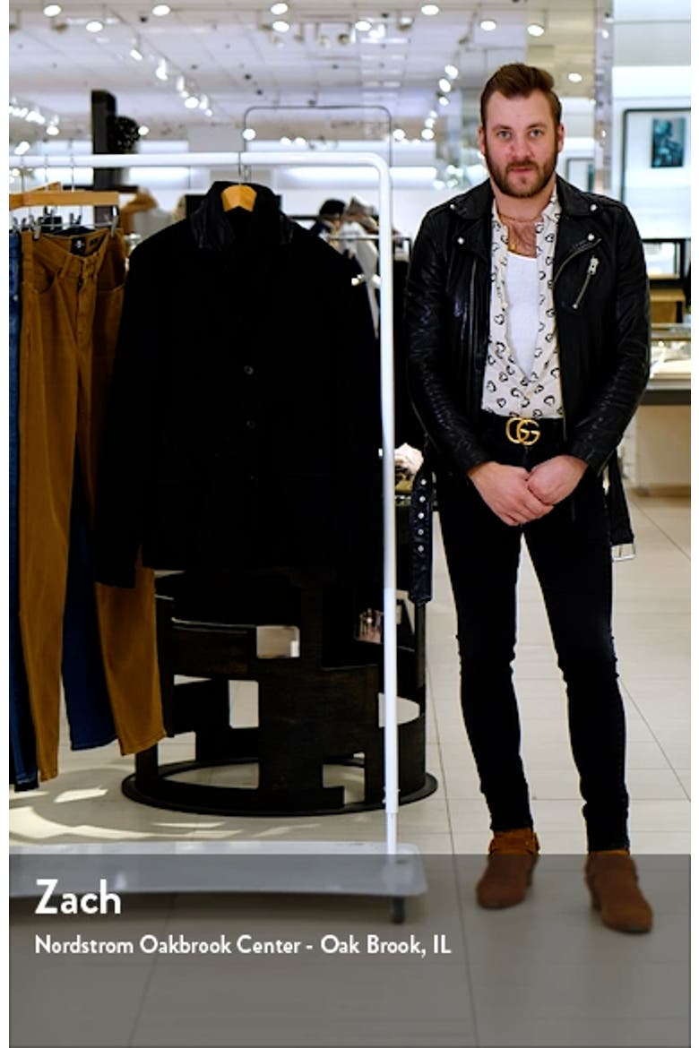 Survey Layered Leather Jacket video