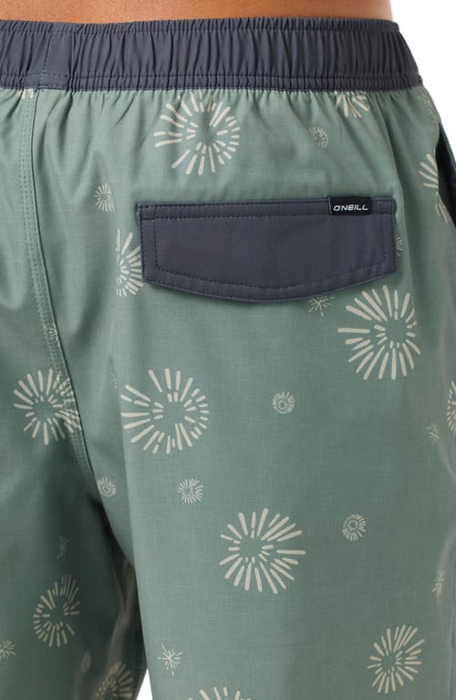 O'neill Hermosa Swim Trunks In Green
