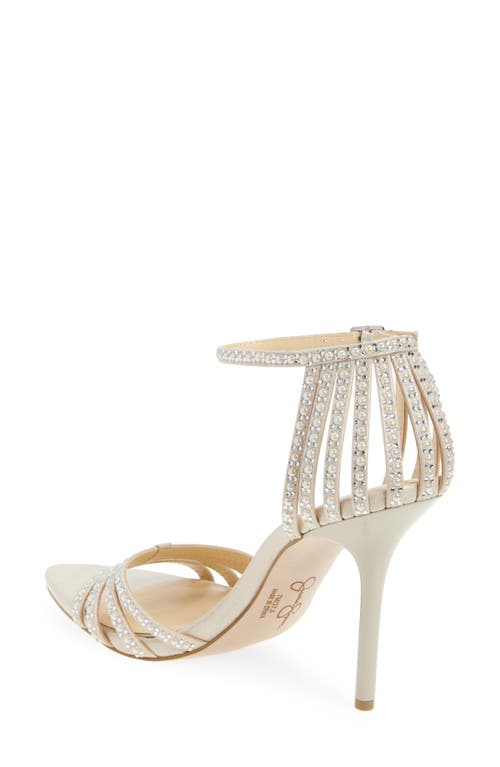 Jessica Simpson Nuvire Pointed Toe Sandal In Silver