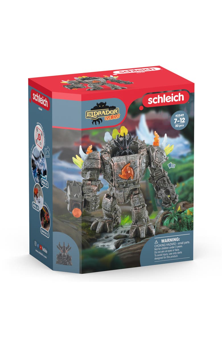 Schleich Eldrador Creatures Master Robot, 20 Piece Playset, Toy Figures, Kids, Alternate, color, Multicolored