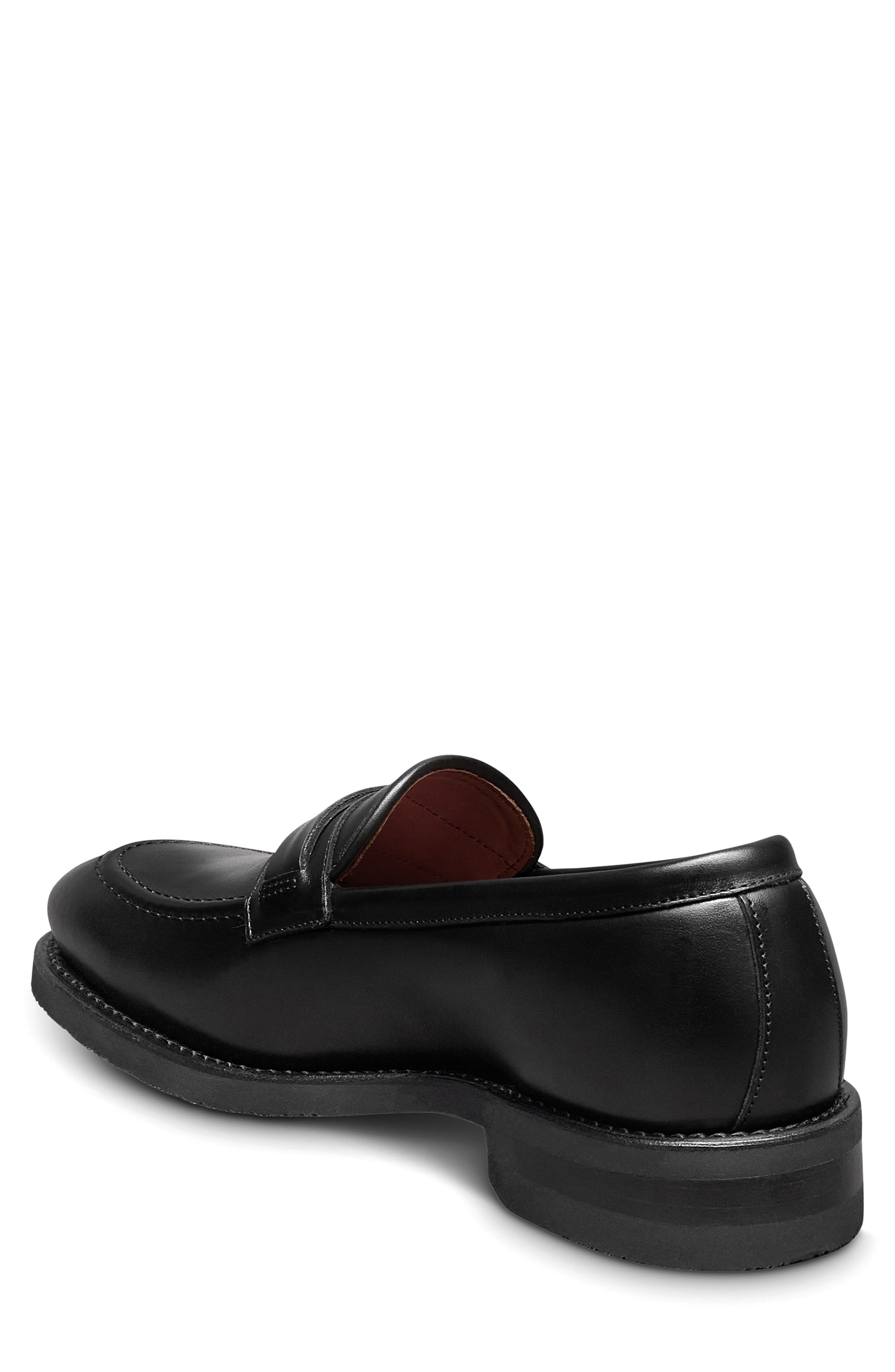 Allen Edmonds Rollins Buckle Loafer - Wide Width Available, Alternate, color, Black