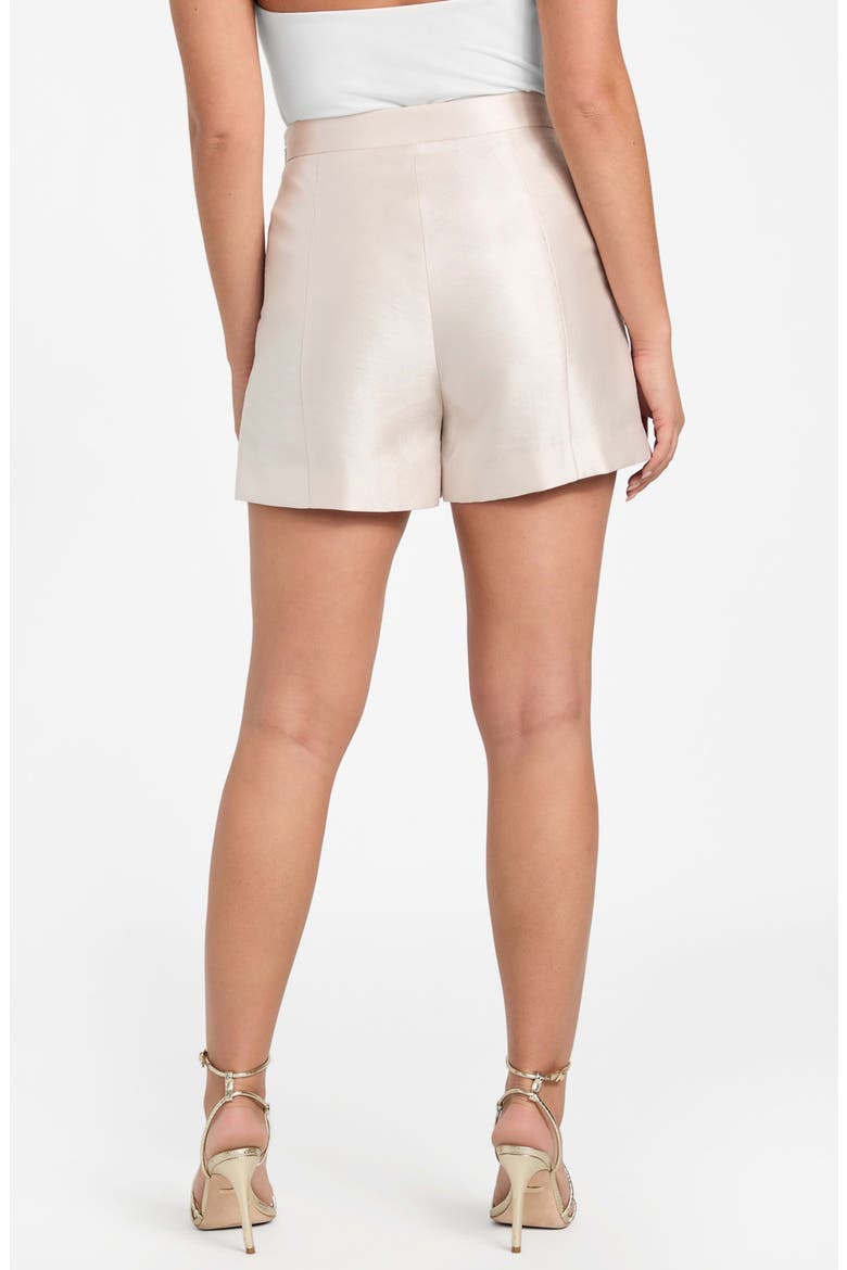 Milla Metallic Shorts, Alternate, color, LATINUM MULTI